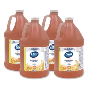 Dial Professional 1 gal. Gold Antibacterial Liquid Hand Soap (4/Carton)