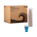  | Boardwalk BWKTRANSCUP16CT 16 oz. Polypropylene Plastic Cold Cups - Translucent (1000/Carton) image number 2