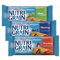 Food Service | Kellogg's KEE05872 1.3 oz. Bar Nutri-Grain Soft Baked Breakfast Bars - Asstd: Apple, Blueberry, Strawberry (48/Carton) image number 1