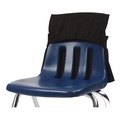  | Victor 30101 11 x 15.5 x 14 Elastic-Back Seat Sack for Chairs 12 in. to 17 in. Wide - Black image number 2