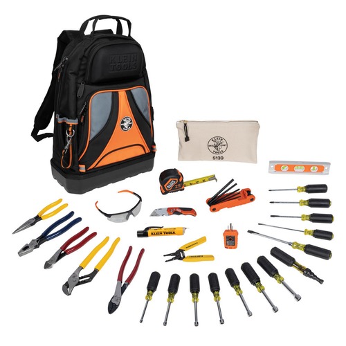 Hand Tool Sets | Klein Tools 80028 28-Piece Electrician Hand Tools Set image number 0