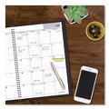 Notebooks & Pads | AT-A-GLANCE AY200 14-Month: Jul 2025 to Aug 2026 12 in. x 8 in. Academic Year Ruled Blocks DayMinder Monthly Planner - Black Cover image number 4