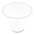 Food Service | Boardwalk BWKPET9SPK 9 oz. Plastic PET Cups - Clear (50/Pack) image number 2