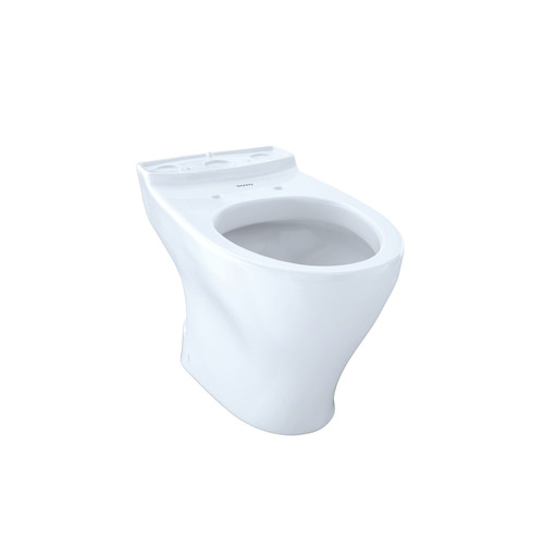 Fixtures | TOTO CT412F.10#01 AquiaÃ‚Â Elongated Toilet Bowl for 10 in. Rough-In (Cotton White) image number 0