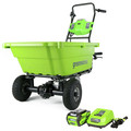 Tool Carts | Greenworks 7400802 GC40L410 40V Garden Cart with 4Ah Battery and Charger image number 1