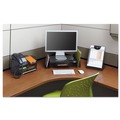 Office Jansan | Safco 2159BL Onyx 19.25 in. x 11.25 in. x 6.25 in. Mesh Monitor Stand - Black image number 1