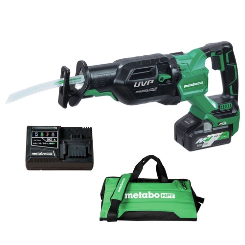  | Metabo HPT CR36DAM 36V MultiVolt Lithium-Ion Brushless Reciprocating Saw Kit (4 Ah) image number 0