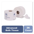Toilet Paper | Tork 162090 2-Ply Septic Safe Advanced Bath Tissue Roll with OptiCore - White (36/Carton) image number 3
