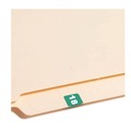 Office Jansan | Smead 68318 0.75 in. x 1.5 in. "15-in Yearly End Tab File Folder Labels - Teal (500/Roll) image number 3