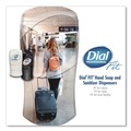 Hand Soaps | Dial Professional 16619 FIT 4 in. x 5.13 in. x 10.5 in. 1.2 Liter Universal Manual Dispenser - Gray (3/Carton) image number 8
