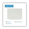  | MasterVision GL080101 Lago 48 in. x 36 in. Magnetic Glass Dry Erase Board  - Opaque White image number 6