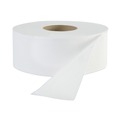 Cleaning & Janitorial Supplies | Boardwalk BWK6101 3-1/2 in. x 2000 ft. JRT Jr. 1-Ply Bath Tissue - Jumbo, White (12/Carton) image number 0
