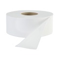 Cleaning & Janitorial Supplies | Boardwalk B6111 3-1/2 in. x 2000 ft. JRT Jr. 1-Ply Bath Tissue - Jumbo, White (12/Carton) image number 0
