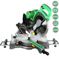 Miter Saws | Metabo HPT C10FSHSM 15 Amp Sliding Dual Bevel Compound 10 in. Corded Miter Saw with Adjustable Laser Guide image number 3