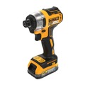 Combo Kits | Dewalt DCK274E2 20V MAX Brushless Lithium-Ion 1/2 in. Cordless Hammer Drill Driver and 1/4 in. Impact Driver Combo Kit with 2 POWERSTACK Batteries (1.7 Ah) image number 8