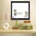White Boards | Quartet 79282 23 x 17 Home Decor Magnetic Dry Erase Board - White Surface/Black Wood Frame image number 3