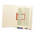 Office Jansan | Smead 34112 Heavyweight Reinforced End Tab U-Clip Fastener Folders - Letter, Manila (50/Box) image number 0