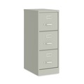 Office Filing Cabinets & Shelves | Alera 26122 15 in. x 22 in. x 40.19 in. Letter-Size 3-Drawer Economy Vertical File - Light Gray image number 2