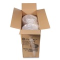 Food Trays, Containers, and Lids | Pactiv Corp. YEH899020000 10 in. x 10 in. x 3.38 in. Round ShowCake 2-Part Cake Container - Clear/Black (90/Carton) image number 3