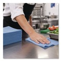 Office Jansan | Boardwalk BWK-N8220 13 in. x 21 in. Foodservice Wipers - Blue (150/Carton) image number 3