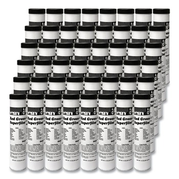 Misty 14 oz. Tube NLGI #2 Red Grease (48/Carton)