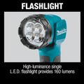 Clearance Center | Makita XT453T 18V LXT Brushless Lithium-Ion Cordless 4-Pc. Combo Kit with 2 Batteries (5 Ah) image number 14