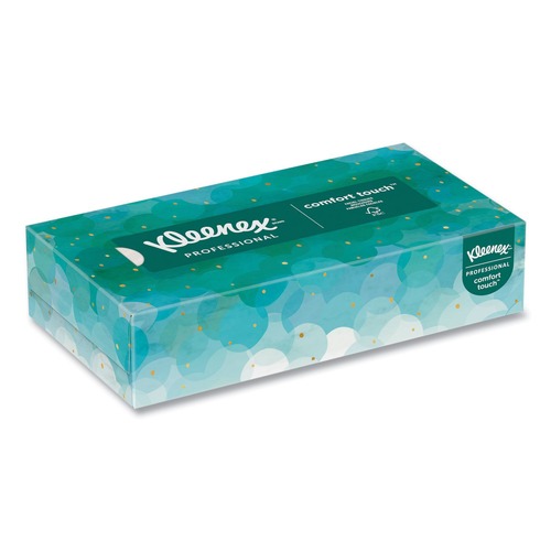 Paper Towels and Napkins | Kleenex 21400 Pop-Up Box 2-Ply Facial Tissue - White (100 Sheets/Box) image number 0