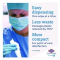 Office Jansan | Clorox Healthcare 35309 1 Ply 6.75 in. x 9 in. Unscented Bleach Germicidal Wipes - White (6/Carton) image number 7