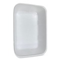 Food Service | GEN 20KWH 12 in. x 8.7 in. x 2.45 in. No. 20K Foam Meat Trays - White (125/Carton) image number 0
