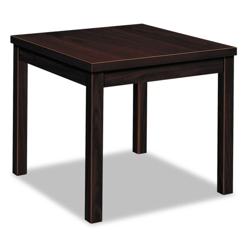 Coffee & Accent Tables | HON H80193.NN 24 in. W x 20 in. D x 20 in. H Laminate Occasional End Table - Rectangular Mahogany image number 0