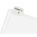  | Avery 01073 10-Tab '73-ft Label 11 in. x 8.5 in. Preprinted Legal Exhibit Side Tab Index Dividers - White (25-Piece/Pack) image number 5