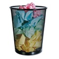 Trash Cans | Universal UNV20008 18-Quart Steel Mesh Wastebasket - Black image number 3