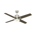 Ceiling Fans | Casablanca 59342 52 in. Axial Matte Nickel Ceiling Fan with Light with Wall Control image number 6