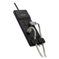  | Belkin BE108230-12 3390 J 8 AC Outlets 12 ft. Cord Home/Office Surge Protector - Dark Gray image number 2