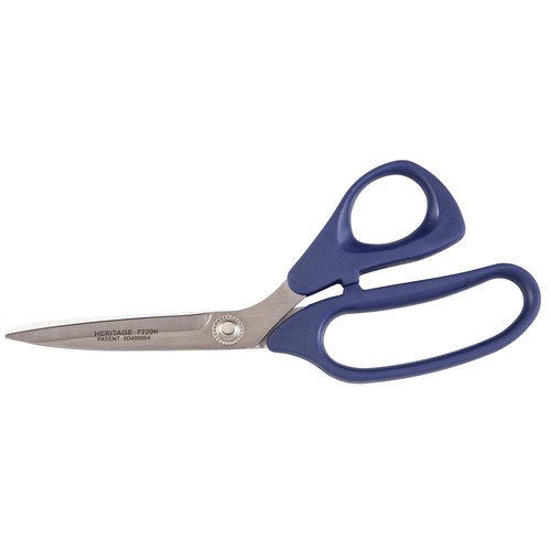 Scissors | Klein Tools G7220K 8-7/8 in. SS Blade Plastic Handle Bent Trimmer image number 0