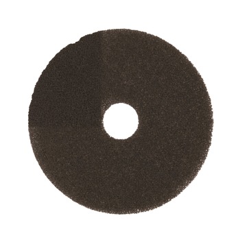 3M Low-Speed High Productivity Floor Pads 7300 13-in Diameter Black 5/Carton
