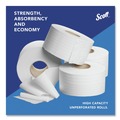 Cleaning & Janitorial Supplies | Scott 03148 3.55 in. x 1000 ft. 2-Ply Essential JRT Jumbo Roll Septic Safe Tissue - White (4 Rolls/Carton) image number 6