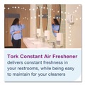 Odor Control | Tork 256023 Constant 3.93 in. x 4.72 in. x 5.98 in. Air Freshener Dispenser - Black (6/Carton) image number 6