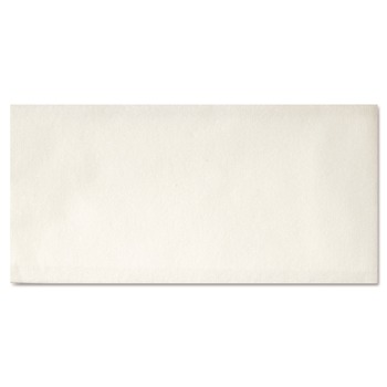 Hoffmaster 856499 12 in. x 17 in. Linen-Like Guest Towels - White (500/Carton)