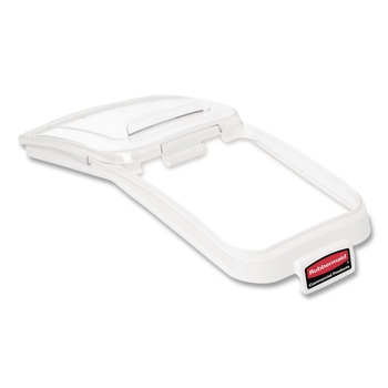 Rubbermaid Commercial Prosave 29 in. x 12.13 in. x 1.9 in. Bin Lid and Scoop Replacement - Clear