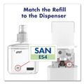 Bulk Savings Pricing 2 | PURELL 5020-01 5.25 in. x 8.56 in. x 12.13 in. 1,200 mL Push-Style Hand Sanitizer Dispenser - White (1/Carton) image number 5