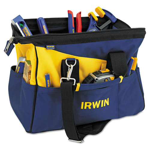 Cases and Bags | Irwin 4402020 Contractors Zippered Tool Bag, 16in image number 0