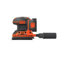 Random Orbital Sanders | Black & Decker BDCRO20C 20V MAX Cordless Random Orbital Sander image number 1