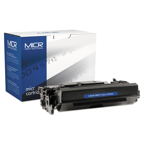  | MICR Print Solutions MCR87XM 18000 Page-Yield Compatible CF287X(M) (87XM) High-Yield MICR Toner - Black image number 0