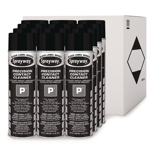 Cleaning & Janitorial Supplies | Claire 1000001703 20 oz Precision Contact Cleaner (12/Carton) image number 0