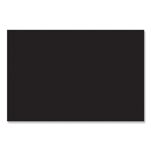 Art & Craft Paper | SunWorks 6323 58 lbs. 24 in. x 36 in. Construction Paper - Black (50/Pack) image number 0