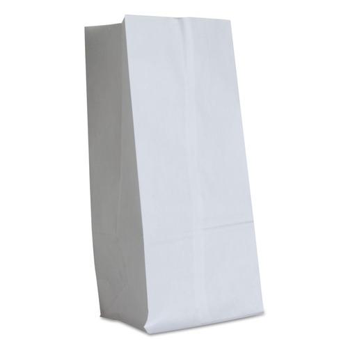  | General 51036 40-lb. Capacity #16 Grocery Paper Bags - White (500 Bags/Bundle) image number 0