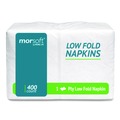 Paper Towels and Napkins | Morcon Paper D710 Morsoft 3.5 in. x 5 in. 1-Ply Low Fold Dispenser Napkins - White (8000/Carton) image number 2