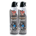 Office Jansan | Dust-Off DPSJMB2 17 oz. Can Disposable Compressed Air Duster (2/Pack) image number 0