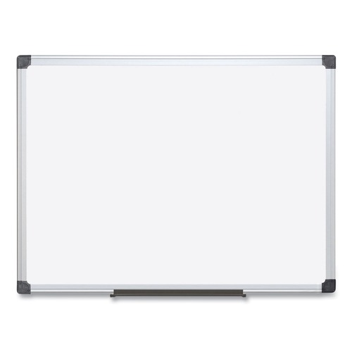 Just Launched | MasterVision MA0207170 Value Lacquered Steel Magnetic Dry Erase Board, 18 X 24, White, Aluminum image number 0